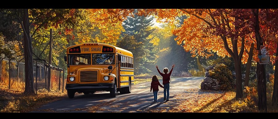 quotheartwarming-farewell-school-bus-stopquot_1324785-138971